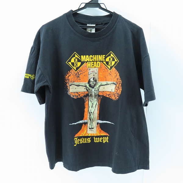 実際に弊社で買取させて頂いたMACHINEHEAD/マシーンヘッド 両面プリント フォト バンドTシャツ ヴィンテージ/L