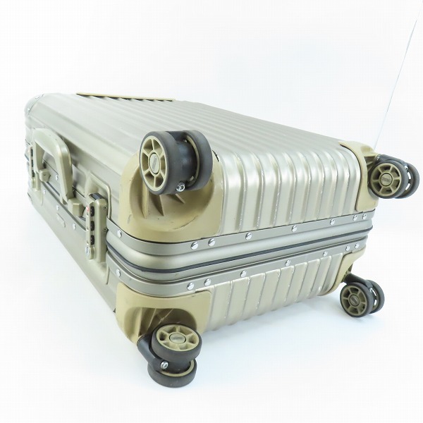 実際に弊社で買取させて頂いたRIMOWA/リモワ TOPAS/トパーズ TITANIUM/チタニウム マルチホイール 4輪 923.53の画像 2枚目