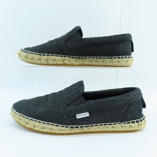 実際に弊社で買取させて頂いたJimmy Choo/ジミーチュウ エスパドリーユ VLAD スリッポンシューズ 40の画像 3枚目