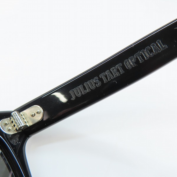 実際に弊社で買取させて頂いたJULIUS TART OPTICAL/ジュリアス タート オプティカル BRYAN サングラス/アイウェア PL-007Aの画像 3枚目