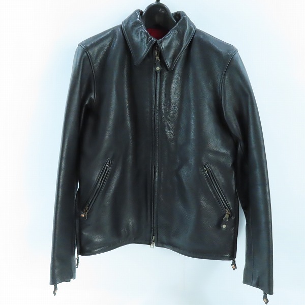 実際に弊社で買取させて頂いたBILL WALL LEATHER/BWL/ビルウォールレザー MALIBU/マリブ レザージャケット/S