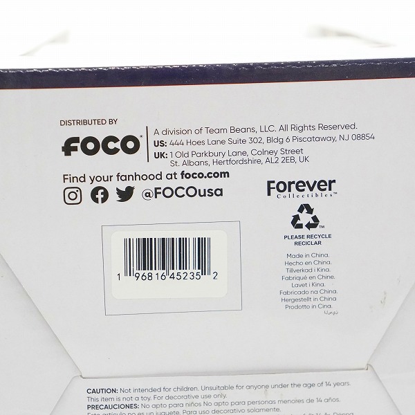 実際に弊社で買取させて頂いたFOCO/フォコ BIG HEADS ロサンゼルス・エンゼルス ＃17 大谷翔平 打者 ボブルヘッド フィギュア 首振り人形の画像 9枚目