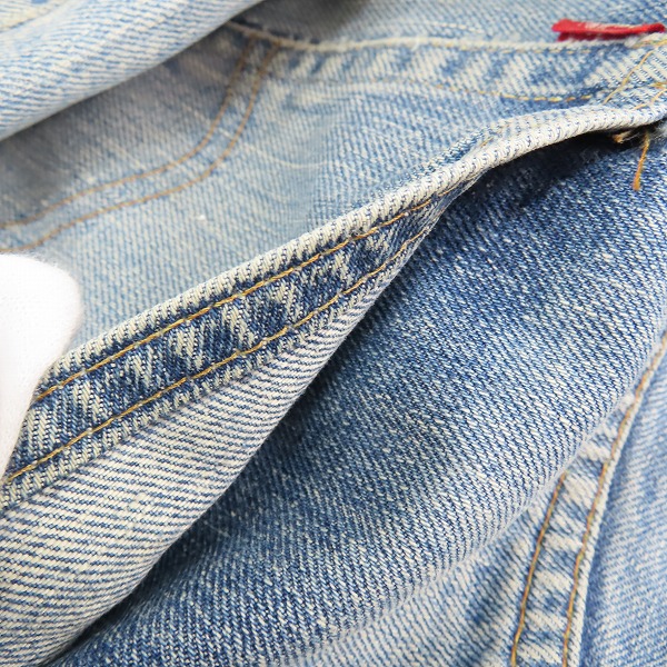 実際に弊社で買取させて頂いたLEVIS/リーバイス 70s ヴィンテージ 刻印8 TALON42ジップ/スモールe デニムパンツ 505-0217 W38/L30の画像 5枚目