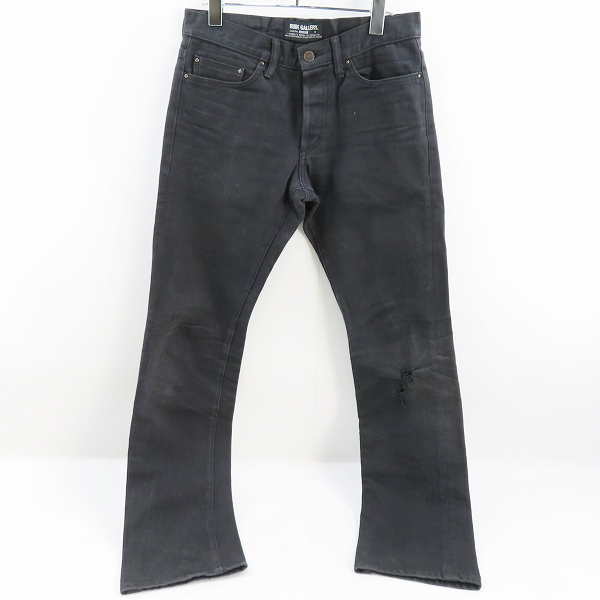 実際に弊社で買取させて頂いたRUDE GALLERY/ルードギャラリー ブラック デニムパンツ LOT8003 /W30 L32