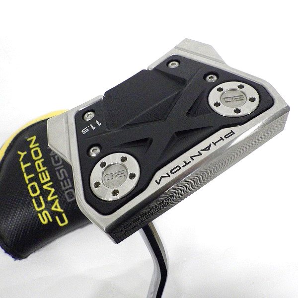 実際に弊社で買取させて頂いたScotty Cameron/スコッティキャメロン PHANTOM X 11.5/ファントム X 11.5 パター 32.125インチ ヘッドカバー付き