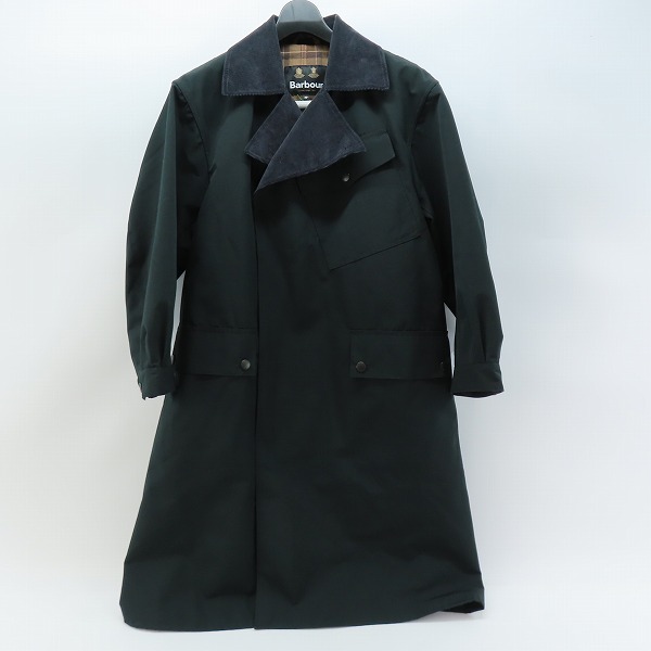 実際に弊社で買取させて頂いた【未使用】BARBOURxADAM ET ROPE/バーブァー×アダムエロペ RIDERS JACKET/ライダースジャケット/コート 232MCA0727/36