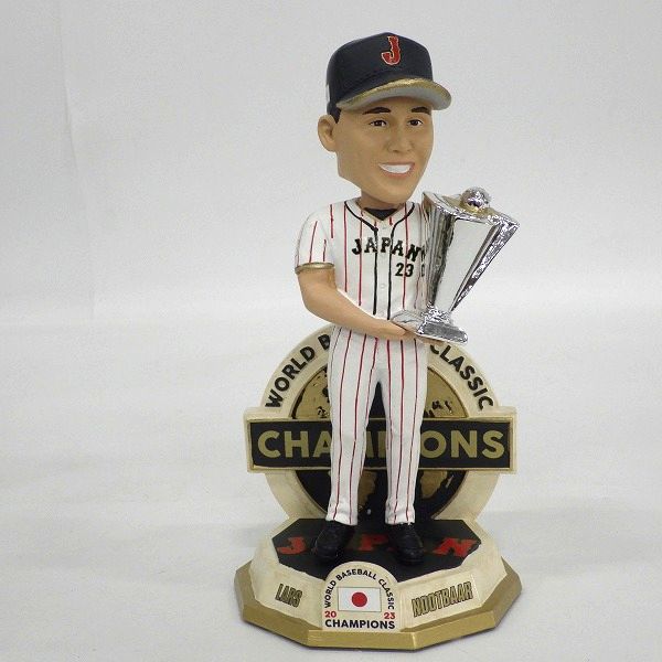 実際に弊社で買取させて頂いたFOCO/フォコ PLAYER BOBBLE ボブルヘッド WBC 2023 ラーズ・ヌートバー #23 首振り フィギュア の画像 1枚目