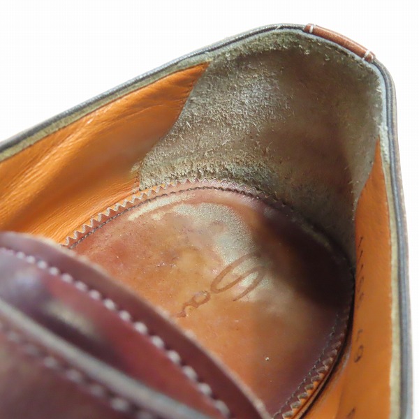 実際に弊社で買取させて頂いたSANTONI/サントーニ ダブルモンク/ストレートチップ/11166/49の画像 8枚目