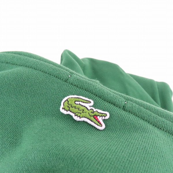 実際に弊社で買取させて頂いた【未使用】LACOSTE/ラコステ ワッペン フーディパーカー SH6404L/Lの画像 7枚目