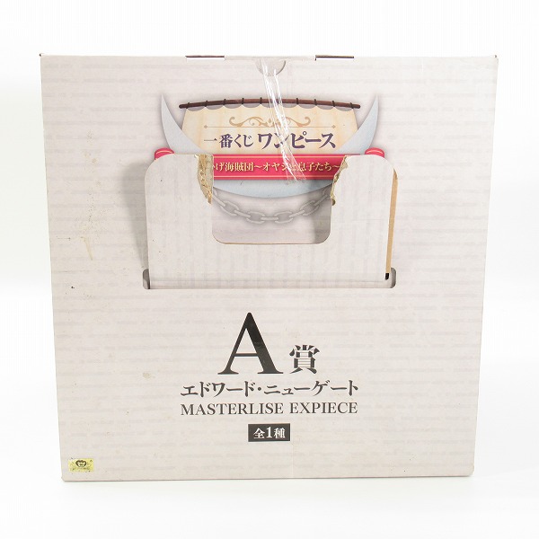 実際に弊社で買取させて頂いた【未開封】 一番くじ ワンピース 白ひげ海賊団 オヤジと息子たち A賞 エドワード・ニューゲート MASTERLISE EXPIECE フィギュアの画像 1枚目