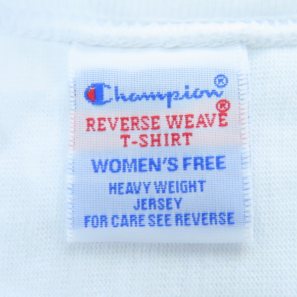 実際に弊社で買取させて頂いたChampion×MILK FED./チャンピオン×ミルクフェド ロゴ 半袖Tシャツ CWSP387/WOMEN'S FREEの画像 2枚目