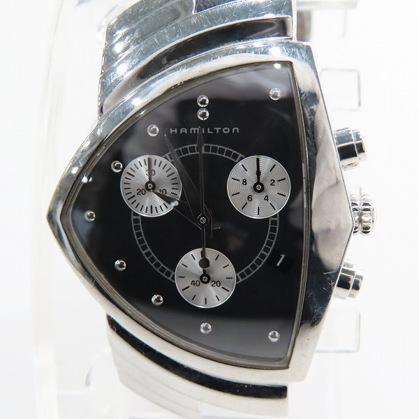 実際に弊社で買取させて頂いたHAMILTON/ハミルトン VENTURA/ベンチュラ メタルベルト ウォッチ/腕時計 H244121【動作未確認】