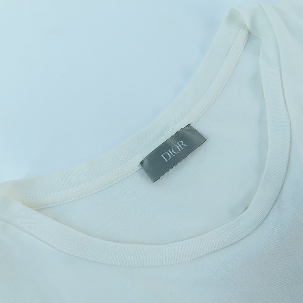 実際に弊社で買取させて頂いたChristian Dior/クリスチャンディオール ATELIER TEE/アトリエ ロゴ プリント Tシャツ 863J621I0533/Lの画像 8枚目