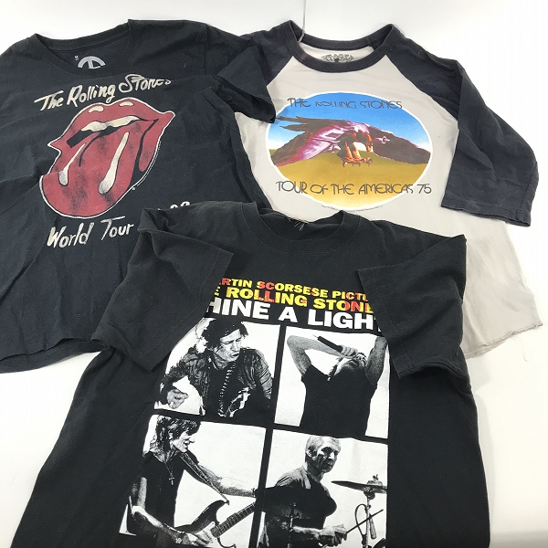 実際に弊社で買取させて頂いた【おまとめ】The Rolling Stones/ローリングストーンズ バンドTシャツ/ラグランの画像 1枚目