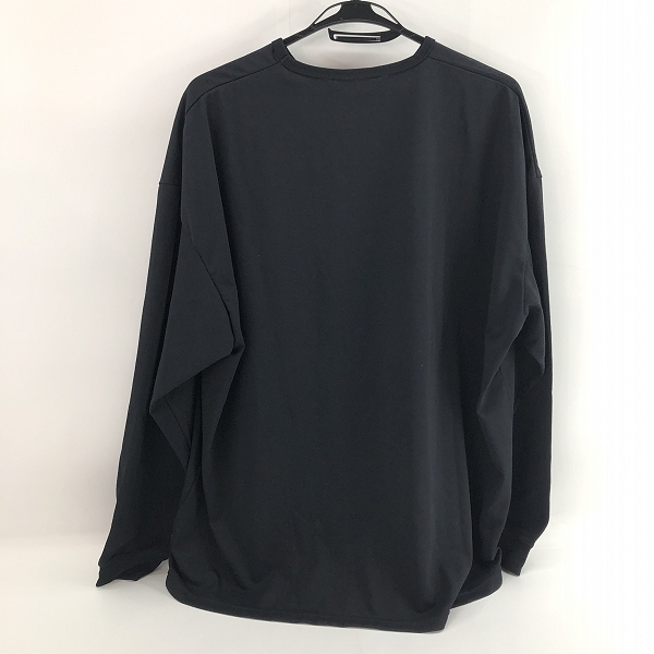 実際に弊社で買取させて頂いたCOOTIE PRODUCTIONS/クーティープロダクションズ ワンポイントロゴ オーバーサイズ 長袖Tシャツ ブラック/Lの画像 1枚目