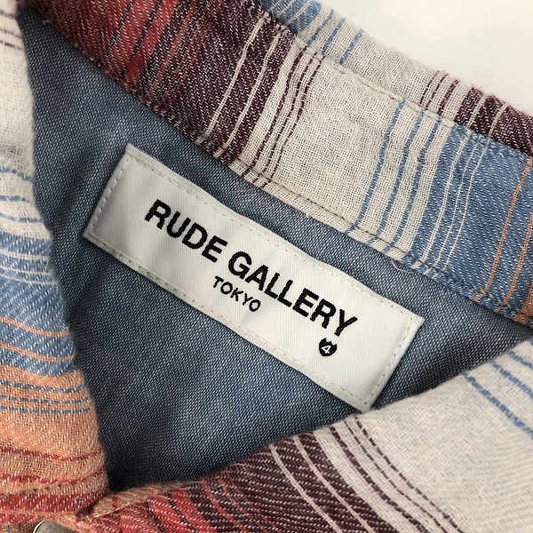 実際に弊社で買取させて頂いたRUDE GALLERY/ルードギャラリー ウエスタンシャツ 2点セットの画像 2枚目