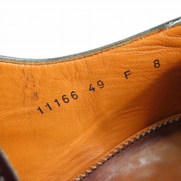 実際に弊社で買取させて頂いたSANTONI/サントーニ ダブルモンク/ストレートチップ/11166/49の画像 5枚目