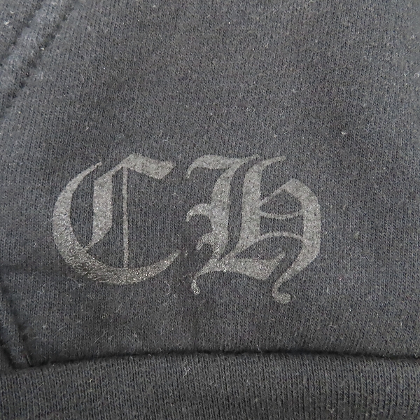 実際に弊社で買取させて頂いたChrome Hearts/クロムハーツ ホースシュープリント プルオーバーパーカー Sの画像 6枚目