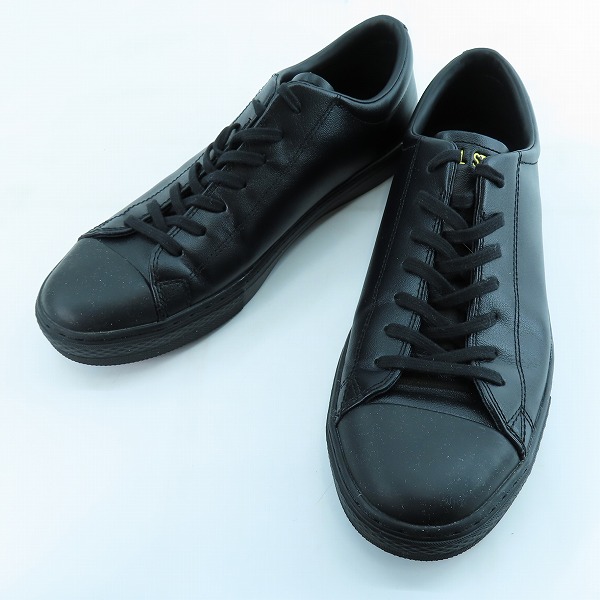 実際に弊社で買取させて頂いたCONVERSE/コンバース ALL STAR COUPE LEATHER OX オールスター クップ レザー ブラック 31301811/27.5