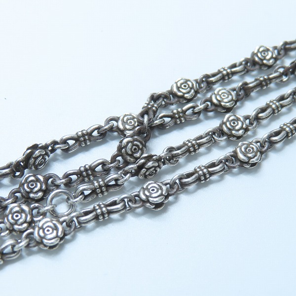 実際に弊社で買取させて頂いたJustin Davis/ジャスティンデイビス Wicked Rose/ウィキッド ローズ チェーン SNJ211の画像 3枚目