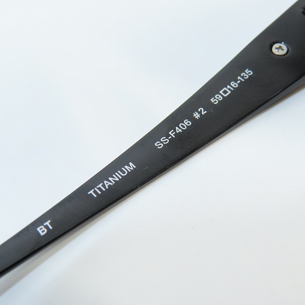 実際に弊社で買取させて頂いたSAMURAI SHO/サムライ翔 SPORTS kodak LENSコラボモデル サングラス/メガネフレーム SS-F406の画像 5枚目