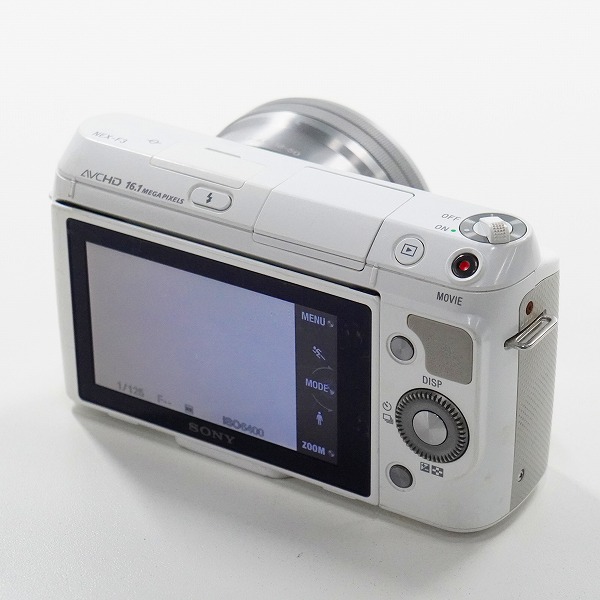 実際に弊社で買取させて頂いた【ジャンク】SONY/ソニー α NEX-F3/SELP1650 ミラーレス一眼カメラ デジタルカメラ セットの画像 3枚目