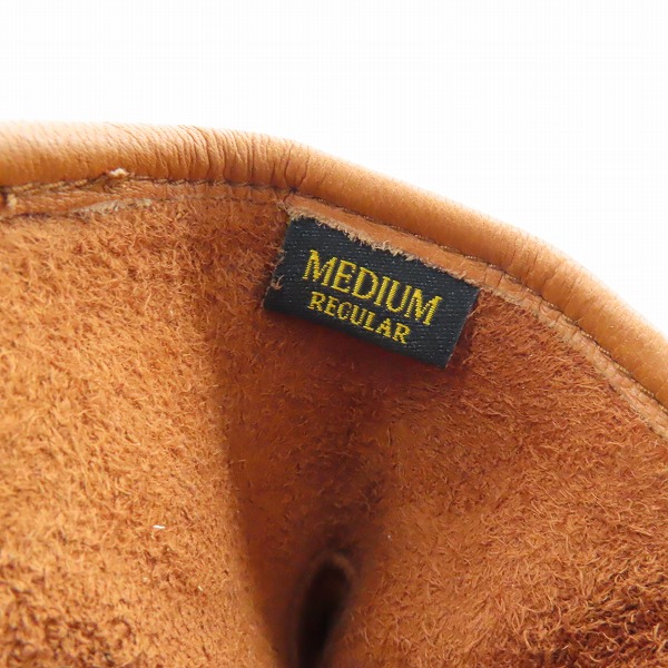 実際に弊社で買取させて頂いたNEIGHBORHOOD/ネイバーフッド レザー グローブ 手袋 ブラウン 152DPNH-AC01/Mの画像 4枚目