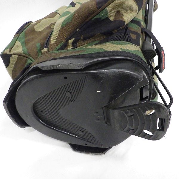 実際に弊社で買取させて頂いたBRIEFING/ブリーフィング CR-4 #02 9.5型 5分割スタンド式キャディバッグ ウッドラン カモ迷彩柄の画像 8枚目