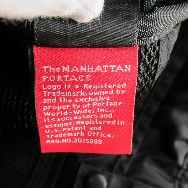 実際に弊社で買取させて頂いたManhattan Portage BLACK LABEL/マンハッタンポーテージ ブラックレーベル ショルダーバッグ ブラックの画像 6枚目
