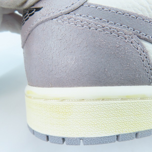 実際に弊社で買取させて頂いた【未使用】NIKE/ナイキ AIR JORDAN 1 RETRO LOW OG/エアジョーダン1 レトロ ロー アトモスフィアグレー CZ0790-101/26.5の画像 6枚目