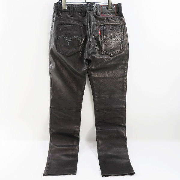 実際に弊社で買取させて頂いたLEVI'S RED/リーバイスレッド レザー パンツ 02702/29の画像 1枚目
