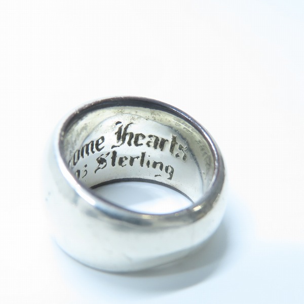 実際に弊社で買取させて頂いたCHROME HEARTS/クロムハーツ ケルティック ドッグインバンド リング 11.5号 の画像 7枚目