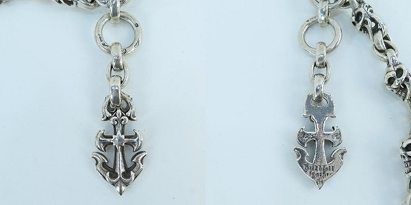 実際に弊社で買取させて頂いたBill Wall Leather/BWL/ビルウォールレザー グッドラック ウォレットチェーン アンカーチャーム ウォレットリングTバーの画像 2枚目