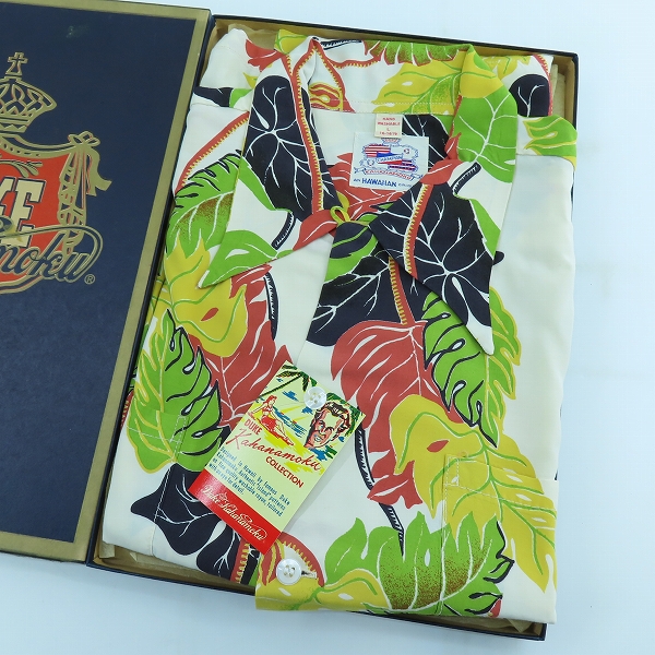 実際に弊社で買取させて頂いたDuke Kahanamoku/デューク カハナモク SPECIAL EDITION “MONSTERA” アロハシャツ DK36203/L