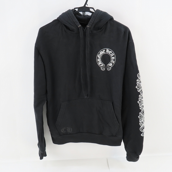 実際に弊社で買取させて頂いたChrome Hearts/クロムハーツ ホースシュープリント プルオーバーパーカー S