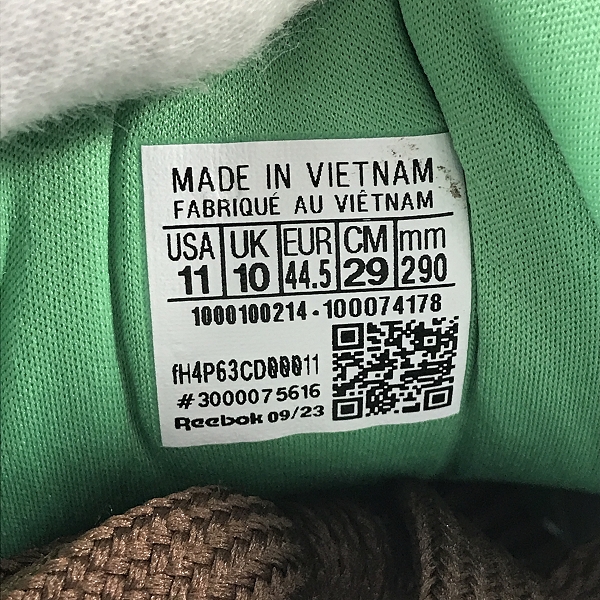 実際に弊社で買取させて頂いたReebok/リーボック CLUB C BULC/クラブシーバルク 100074178/29.0の画像 5枚目