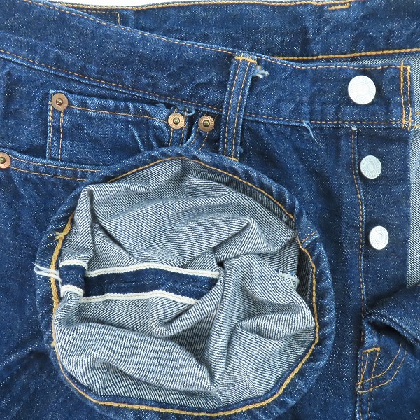 実際に弊社で買取させて頂いたDENIME/ドゥニーム Lot.66 デニム パンツ W34の画像 2枚目