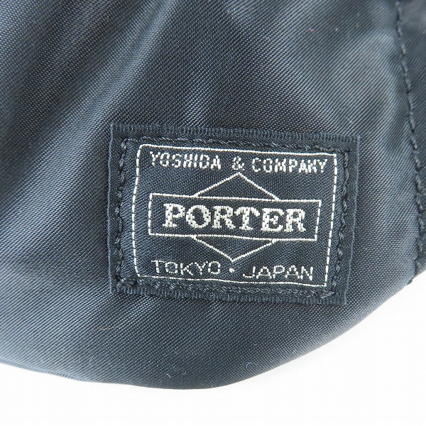 実際に弊社で買取させて頂いた(1)【未使用】PORTER/ポーター TANKER WAIST BAG (S) タンカー ウエストバッグ S ブラック/622-06629の画像 4枚目