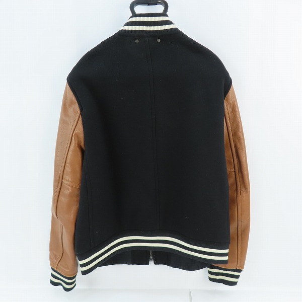 実際に弊社で買取させて頂いた【JPタグ】COACH/コーチ 袖レザー切り替え ジャケット F85830/Mの画像 1枚目