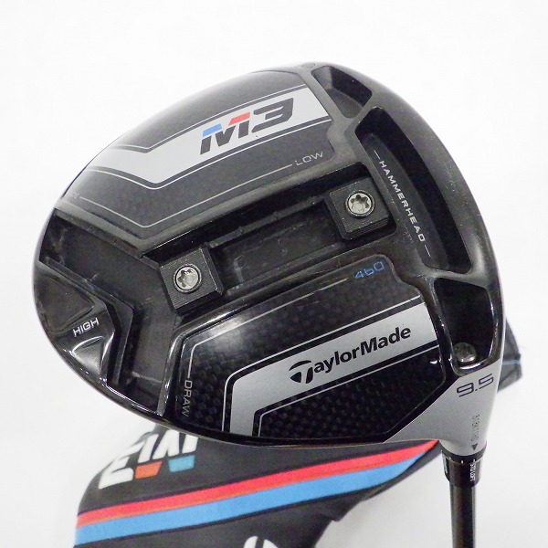 実際に弊社で買取させて頂いたTaylorMade/テーラーメイド M３ ドライバー 1w/9.5° TENSEI BLUE TM50 FLEX-S ヘッドカバー付き