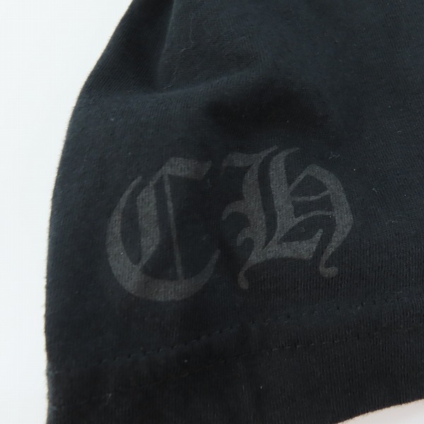 実際に弊社で買取させて頂いた【JPタグ】CHROME HEARTS/クロムハーツ ネオンバーロゴ 背面プリント ロングスリーブ ポケット カットソー/Tシャツ Lの画像 7枚目