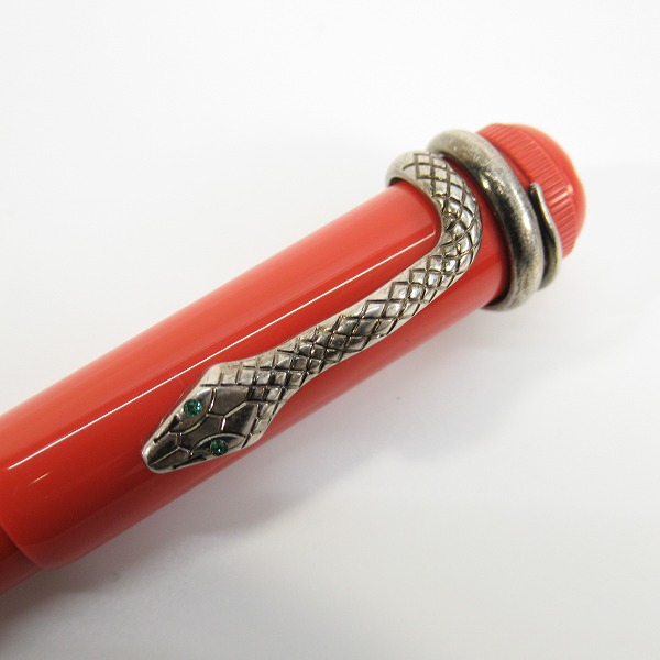 実際に弊社で買取させて頂いたMONTBLANC/モンブラン ヘリテイジコレクション ルージュ＆ノワール/スペシャルエディション/ボールペン オレンジ の画像 4枚目