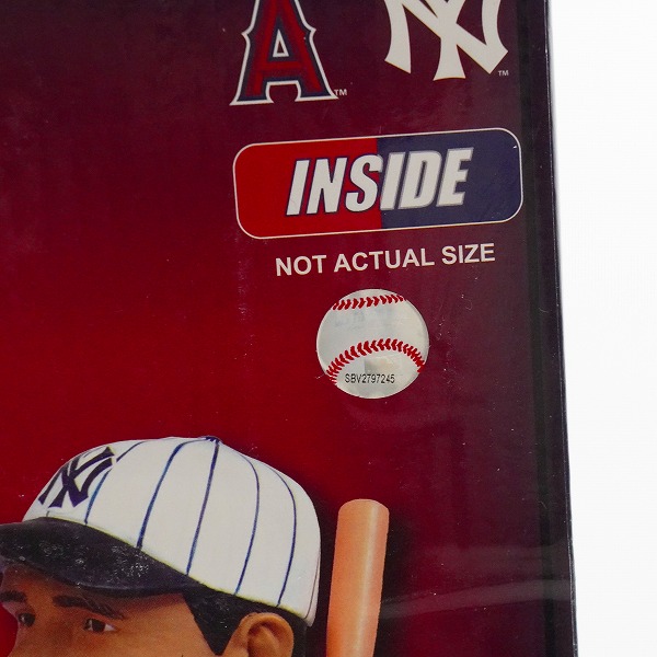 実際に弊社で買取させて頂いたFOCO DUAL BOBBLE  ボブルヘッド  エンゼルス 大谷翔平/ヤンキース ベーブ・ルース ONCE UPON A GENERATION 首振り フィギュアの画像 8枚目