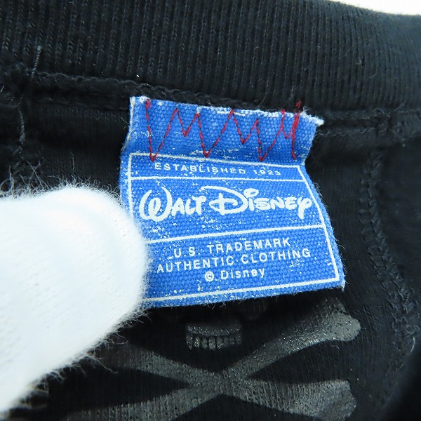 実際に弊社で買取させて頂いたRoen/ロエン×WALT DISNEY/ウォルトディズニー ティンカーベル ギター 半袖Tシャツ 48の画像 2枚目