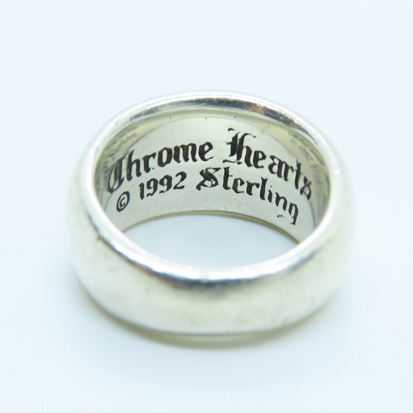 実際に弊社で買取させて頂いたCHROME HEARTS/クロムハーツ CHシールスタンプリング 16.5号の画像 6枚目