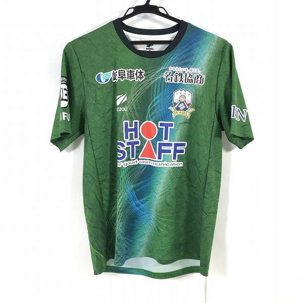 実際に弊社で買取させて頂いたRAZZOLI/ラッツォーリ FC岐阜 #15 田中 順也レプリカユニフォーム/M