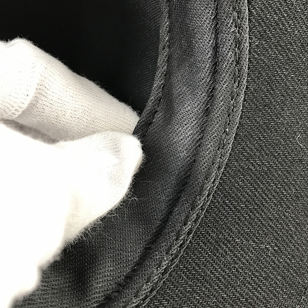 実際に弊社で買取させて頂いたCHROME HEARTS/クロムハーツ  セメタリークロスレザーパッチ CHクロスメッシュキャップの画像 9枚目
