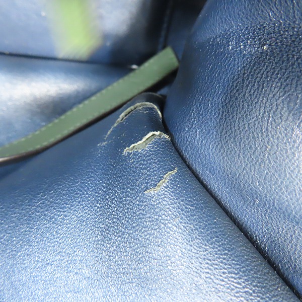 実際に弊社で買取させて頂いたCELINE/セリーヌ ラゲージ ミニショッパー スエード レザー ハンドバッグ/トートバッグの画像 7枚目