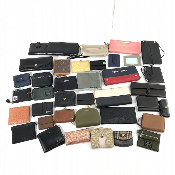 実際に弊社で買取させて頂いた【おまとめ】COACH/コーチ PORTER/ポーター Burberrys/バーバリーズ 他 財布/ポーチ 等