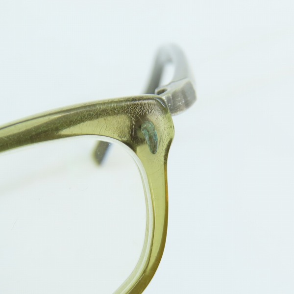 実際に弊社で買取させて頂いた井戸多美男作 手造 アイウエア/メガネフレーム T420-4の画像 8枚目